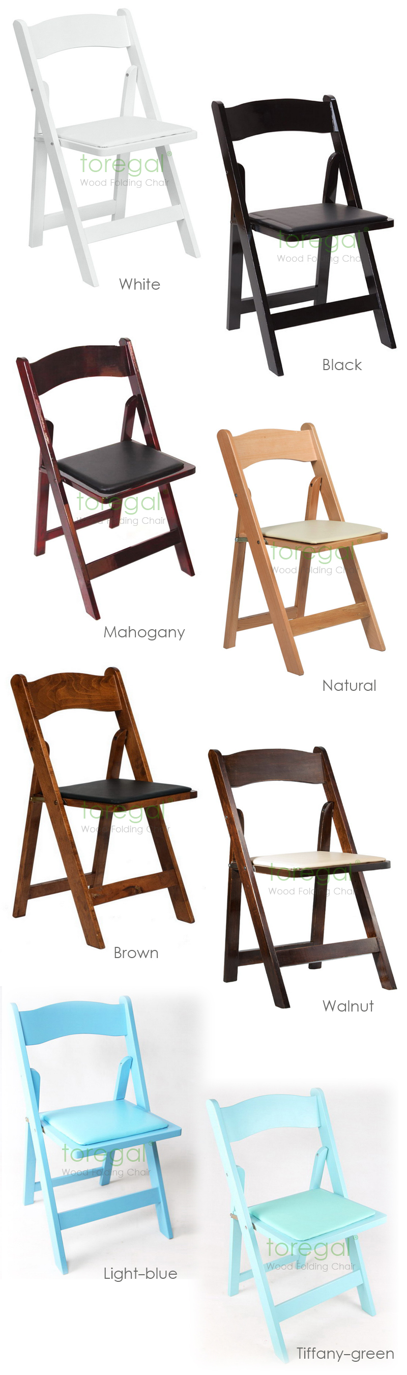 Colors Folding Chairs