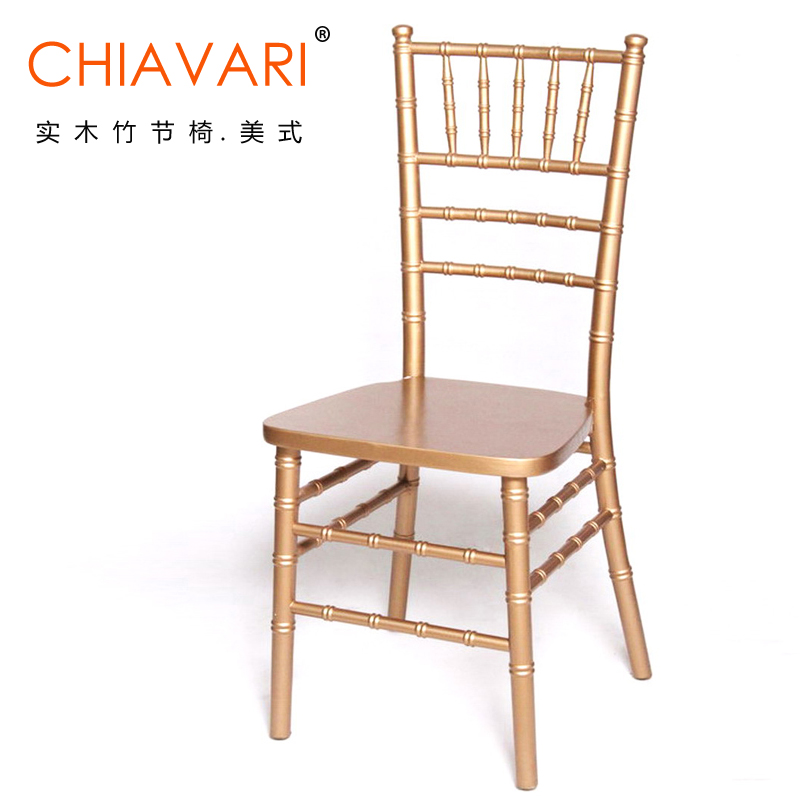 Outdoor Portable Wood Chiavari Chair Sillas Wedding Chair Decoration