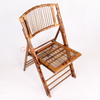 Outdoor Portable Bamboo Folding Chair Patio Foldable Party Chairs Bamboo Furniture