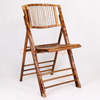 Outdoor Portable Bamboo Folding Chair Patio Foldable Party Chairs Bamboo Furniture