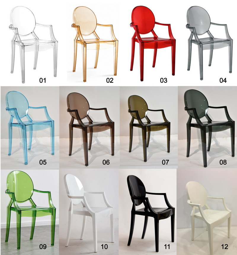 05 Ghost louis chair colors