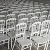 Stackable Solid Wood Luxury Event Chairs Napoleon Chairs for Wedding Party