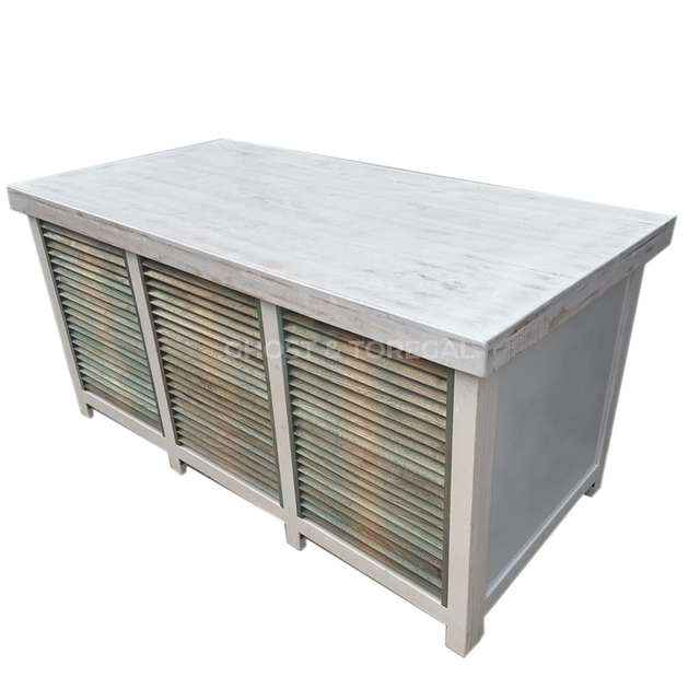 Outdoor Modern Sideboards Furniture Wood Sideboard Cabinet Buffet Table for Events Catering Party Rental