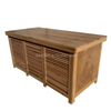 Commercial Foldable Antique Buffet Sideboard Reception Tables Portable Solid Wooden Buffet Tables for Events