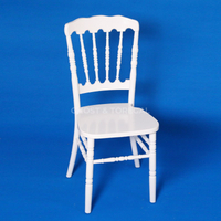 Stackable Solid Wood Luxury Event Chairs Napoleon Chairs for Wedding Party