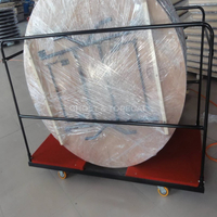 400kg Hand Cart Trolley for Carrying Round Tables Assemblable Hand Trolley for Warehouse Rental Hand Carts & Trolleys