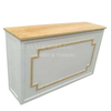 Wood Reception Counter Folding Event Welcome Counter for Wedding & Party Rental