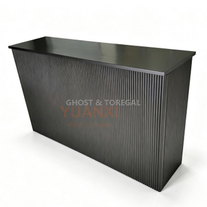 Heavy‑Duty Welcome Reception Counter Solid Wood Top for Event Rental Business