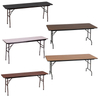 Stackable HPL Laminate Top Folding Tables for Office Training Classroom