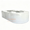 Modular Curved Event Bar Counter U Shape Portable Detachable Cocktail Bar for Wedding Banquet Outdoor Party Event Rental Business